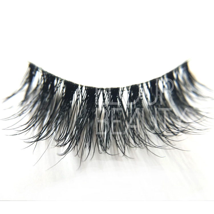 Top quality mink 3D invisible bands long eyelashes  wholesale EA04